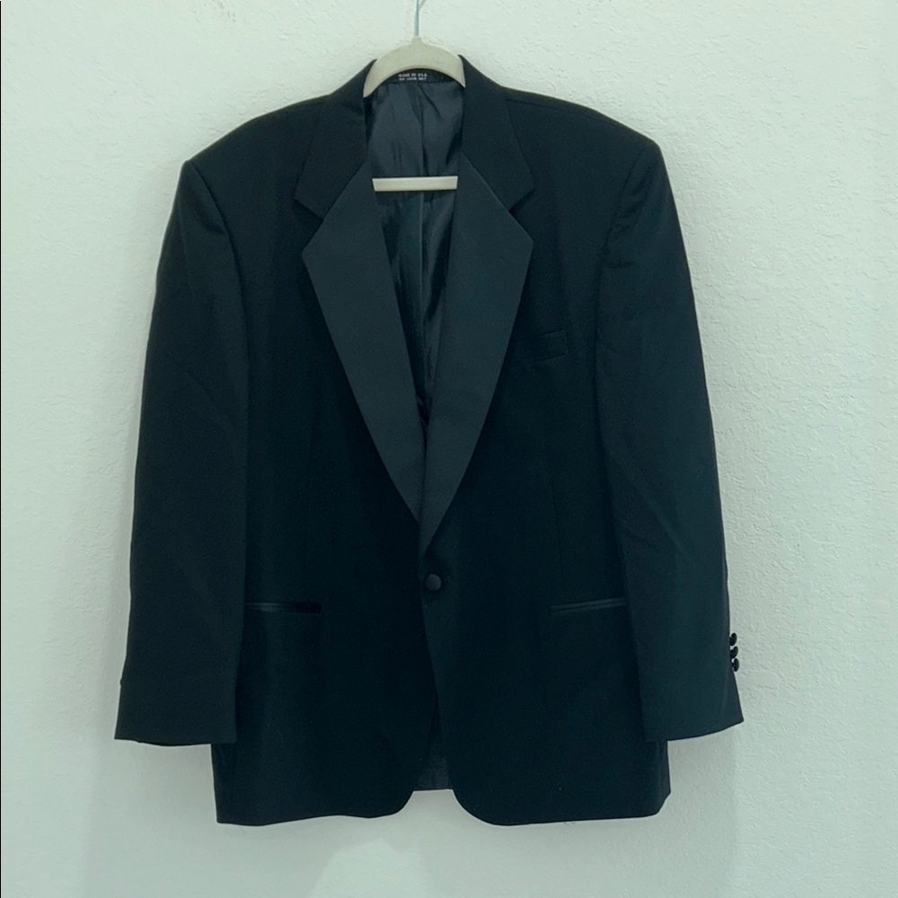 After Six Men's Black Tuxedo Jacket